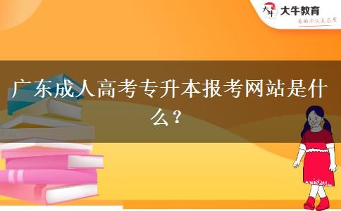 廣東成人高考專升本報(bào)考網(wǎng)站是什么？